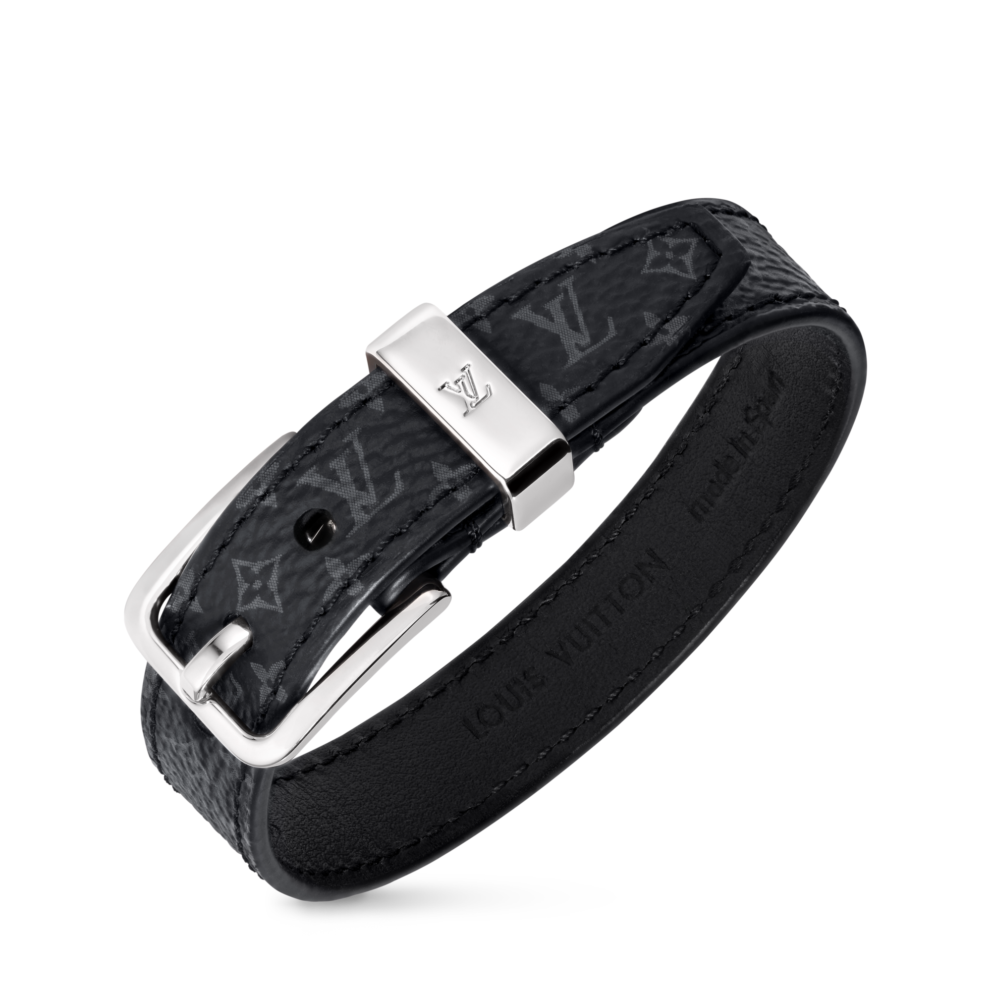 LV Slim Crocodile Bracelet - Men - Fashion Jewelry | LOUIS VUITTON ®